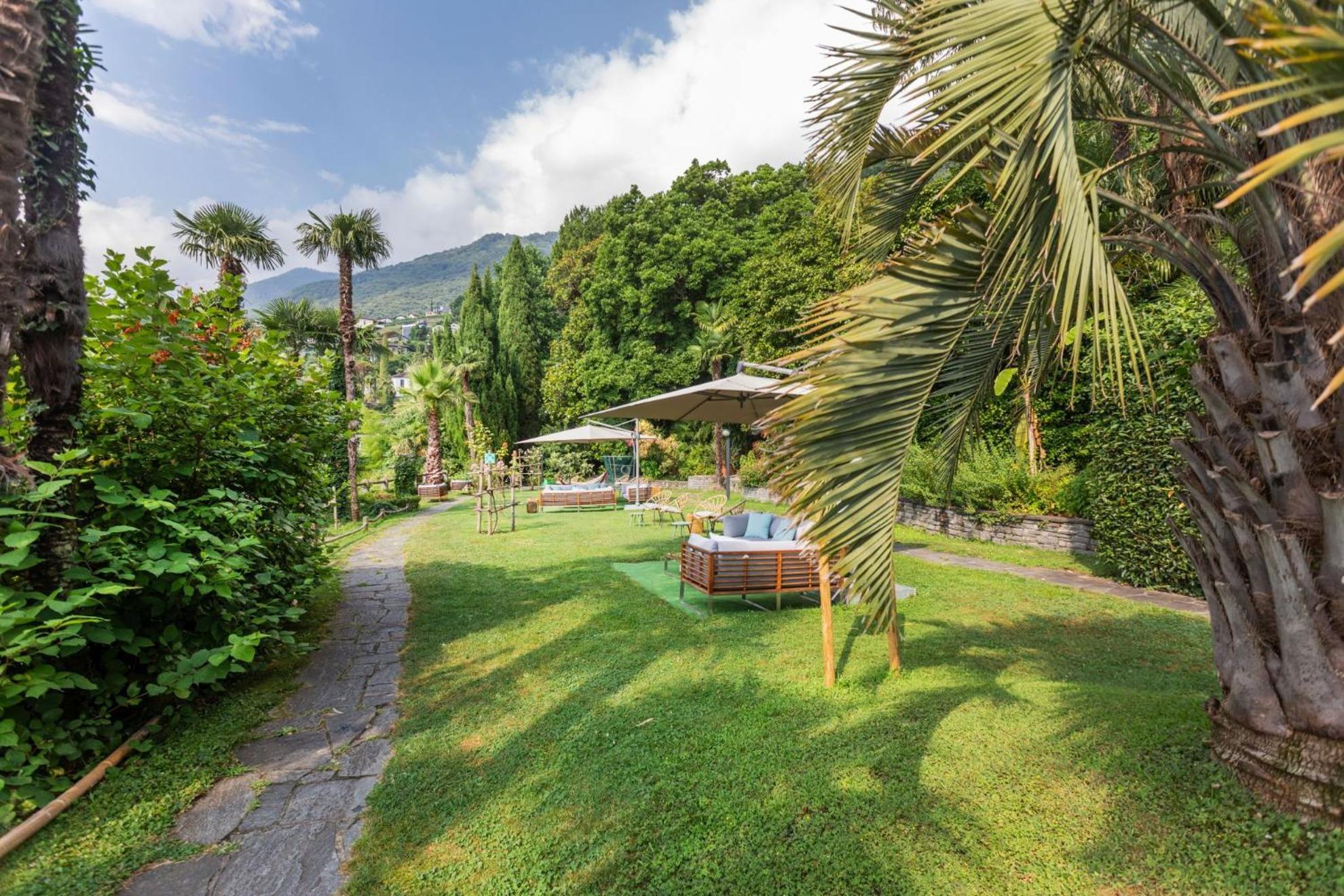 Parkhotel Brenscino Brissago TI Exterior foto