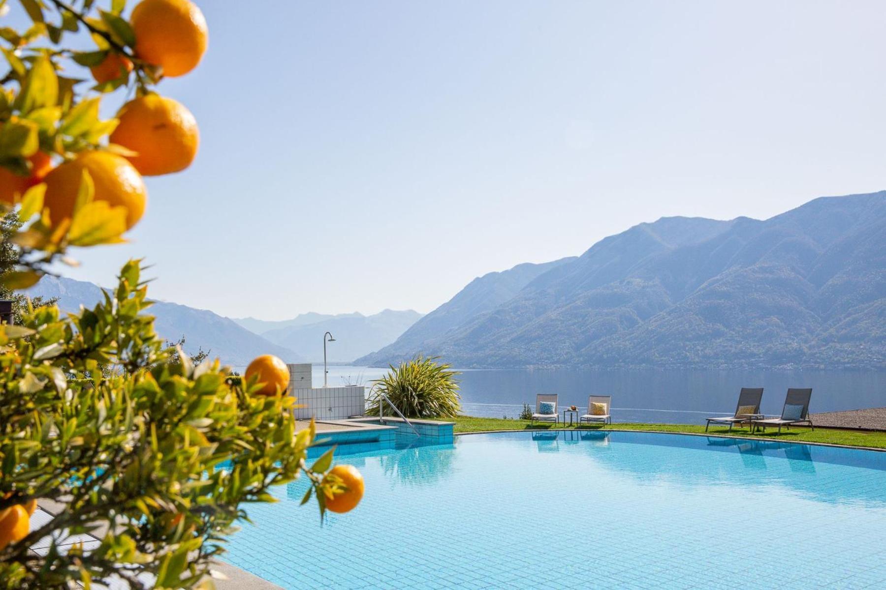 Parkhotel Brenscino Brissago TI Exterior foto